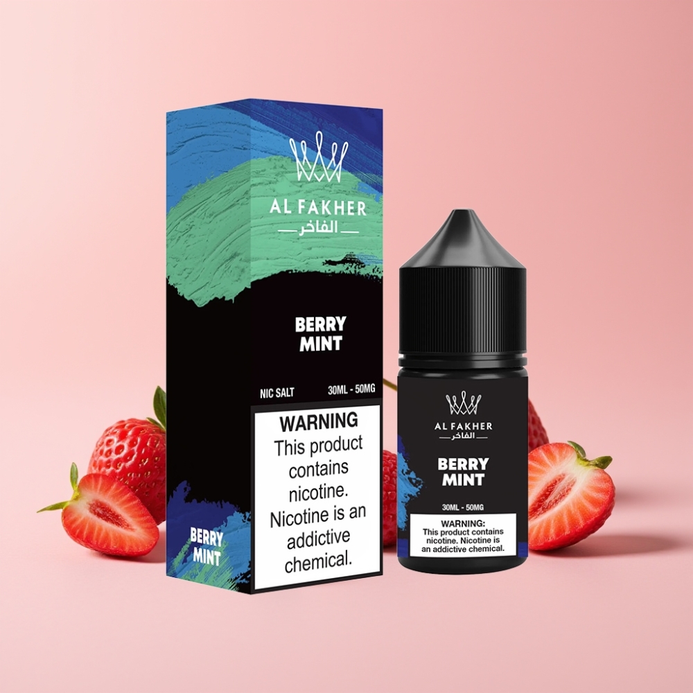 AL Fakher Nicotine Salt E-Liquid 30ml 50MG Bogyós Menta