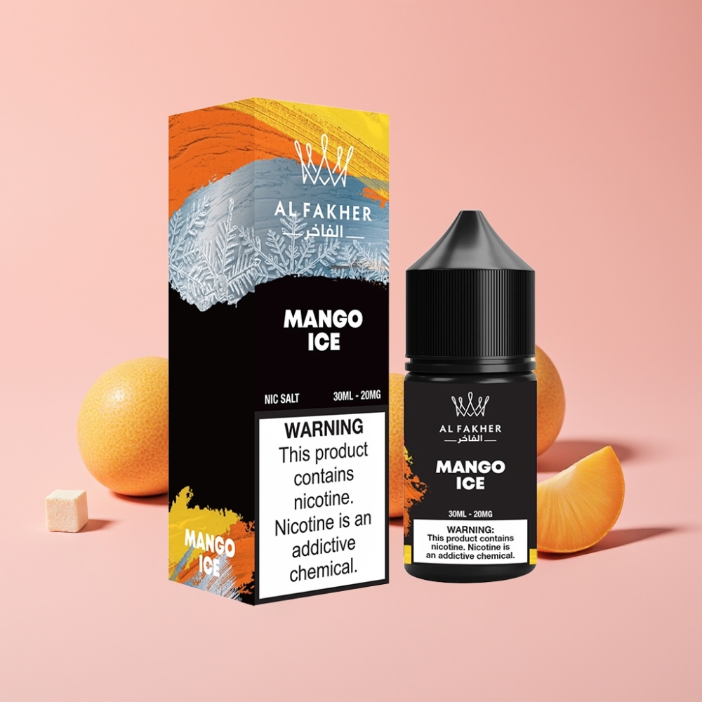 AL Fakher Nicotine Salt E-Liquid 30ml Mango Jég 20mg